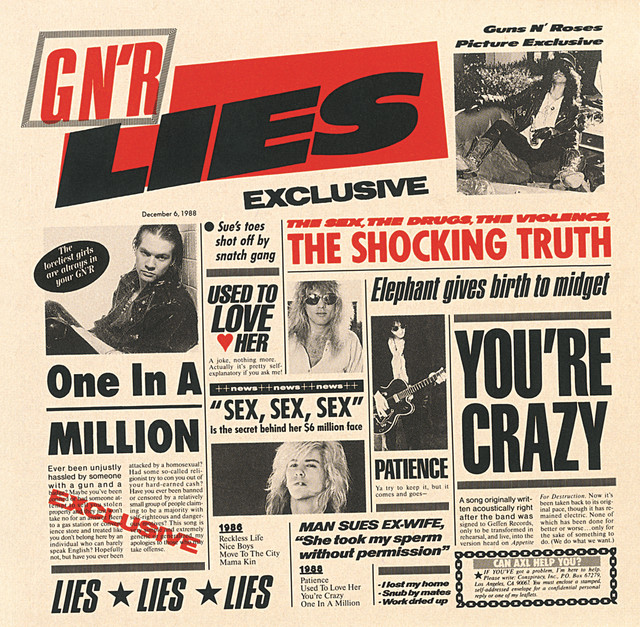 G N’ R Lies